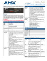 AMX NI-900 User manual