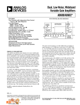 Analog Devices AD600 User manual