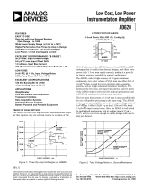 Analog Devices AD620 User manual