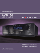 Anthem Audio AVM 30-HD User manual