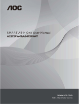 AOC A2472 PW4T User manual