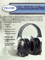 Peltor Electronic Headset TACTICAL PRO User manual