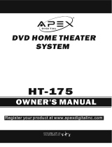 Apex Digital HT-175 User manual