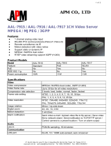 APM AAL-7915 User manual