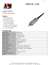 APM AAM-2405 User manual
