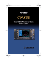 Garmin CNX 80 User manual