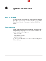 Apple 3.7 User manual