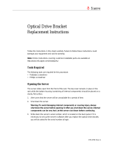 Apple Optical Drive Bracket User manual