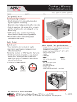 APW Wyott Cooker / Warmer Merchandising Systems CWM-2A User manual
