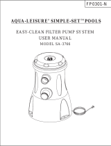 Aqua Leisure Simple-Set SA-3766 User manual