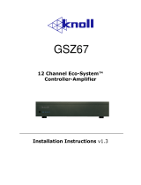 Knoll GSZ67 User manual