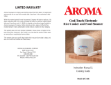 Aroma AFC946 User manual