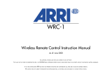 ARRI WRC-1 User manual