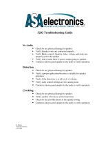 ASA Electronics 5203 User manual