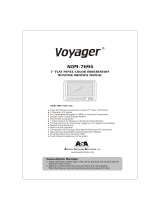 ASA Electronics Voyager AOM-7694 User manual