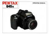Asahi Pentax 645N User manual