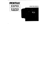 Asahi Pentax Espio User manual