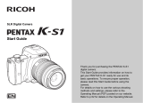 Pentax K K-s1 Quick start guide