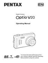 Asahi Pentax Optio V-20 User manual