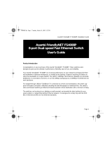 Asante Technologies FriendlyNET FS4008P User manual