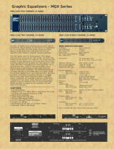 Ashly Graphic Equalizers MQX Series User manual
