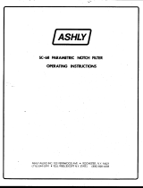 Ashly SC68 User manual