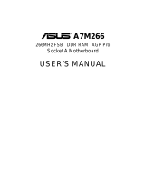 Asus A7M266 User manual