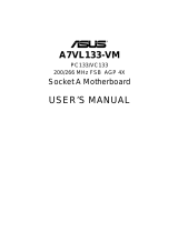 Asus A7VL133-VM User manual