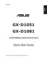 Asus GX-D1081 User manual