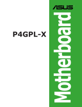Asus P4GPL-X User manual