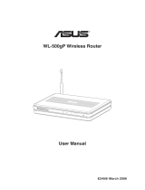 Asus WL500GPv2 User manual