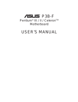 Asus P3B-F User manual