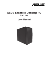 Asus CM1745 E7301 User manual