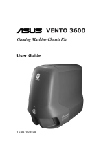 Asus Gaming Machine Chassis Kit VENTO 3600 User manual