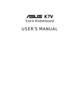 Asus K7V User manual