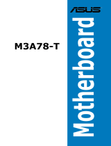 Asus M3A78-T User manual