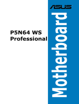 Asus P5N64 WS User manual