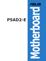 Asus P5AD2-E User manual