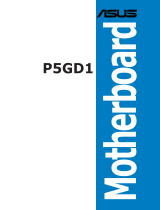 Asus P5GD1 User manual