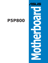 Asus P5P800 User manual