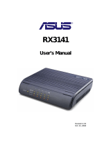 Asus RX3141 User manual