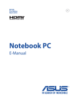 Asus Laptop X555LJ User manual