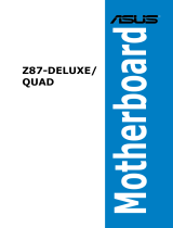 Asus Z87-DELUXE/QUAD E8513 User manual