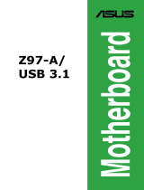 Asus Z97-A/USB 3.1 User manual