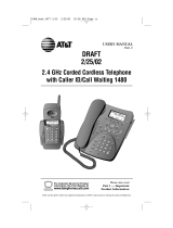 AT&T 1480 User manual