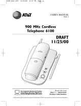 AT&T 6100 User manual