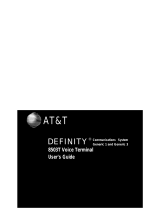 AT&T DEFINITY 8503T User manual