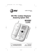 AT&T 9351 User manual