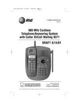 AT&T 9371 User manual