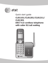 AT&T CL81101 User manual